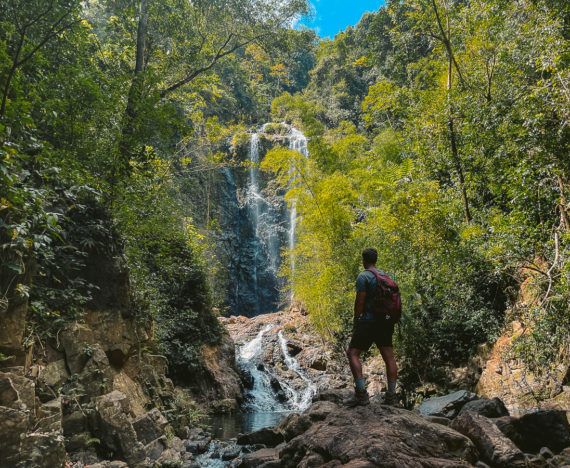 charco prieto waterfall, best hikes puerto rico